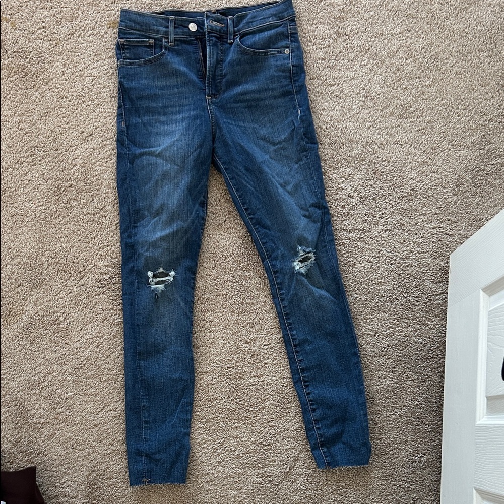 Express Skinny High Rise Denim Perfect